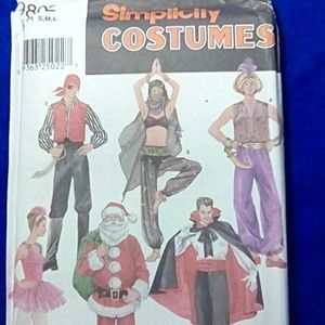 Simplicity Costumes Santa Vampire Sz s-m-I